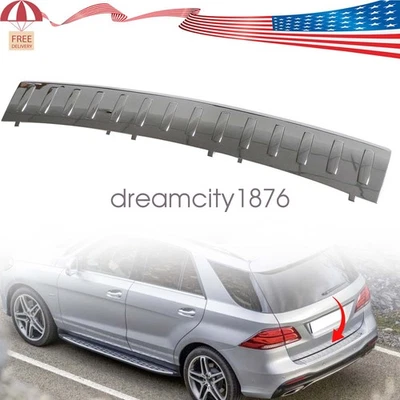 Хромированная центральная планка заднего бампера для Mercedes Benz GLE350/GLE550 2016-2018 годов выпуска сделано в США - Изображение 1 из 4