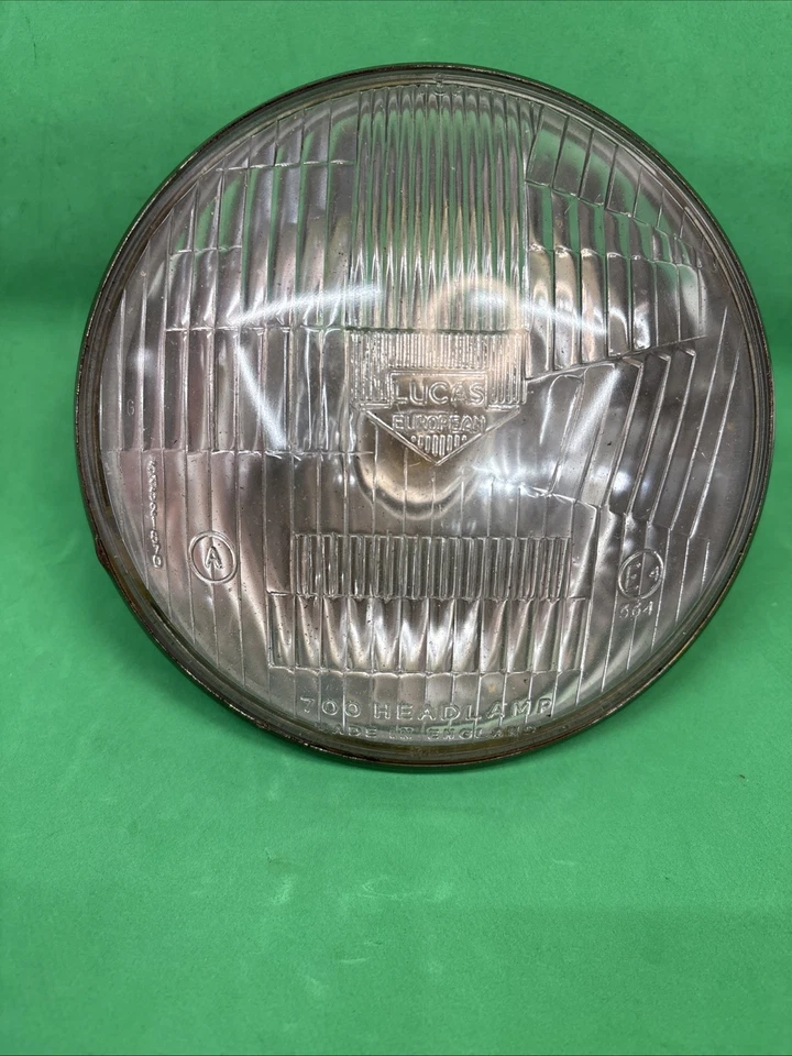 Austin Healey Aston MG Morgan Jaguar gently used Lucas 700 European Headlight - Image 1 of 4
