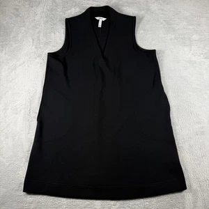 Spanx Vestito Donna 1X Nero AirEssentials Senza Maniche Finto Scollo Linea A Tasche - Foto 1 di 14