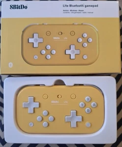8BitDo Lite Bluetooth Gamepad - Gelb OVP Switch Android iOS PC - Bild 1 von 3