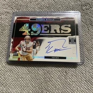 2023 Impeccable Football George Kittle /99 Big Logo Auto 49ers - Bild 1 von 6
