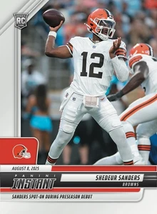 2025 Panini Instant NFL #11 Shedeur Sanders RC Shine In Preseason Debut Presale - Picture 1 of 1