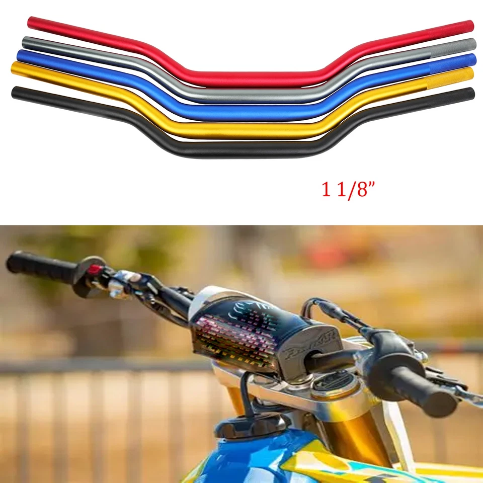 1 1/8" 28mm Handlebar Fat Bar Riser Tracker For Suzuki RMZ-450 RMZ-250 RMZ-1050 - Image 1 of 4