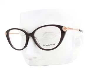 Michael Kors Savoie Eyeglasses MK4098BU 3344 Glasses Cordovan Red 53mm with Case - Picture 1 of 6