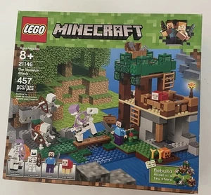 NIB! LEGO Minecraft 21146 The Skeleton Attack 457 Pcs- retired - Picture 1 of 6