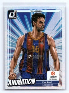 Pau Gasol 2024-25 Donruss EuroLeague #9 ANIMATION Case Hit SSP - Picture 1 of 2