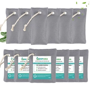 Activated Bamboo Charcoal Air Purifying Bags, Nature Fresh Air Purifier Bags,12 - Picture 1 of 5