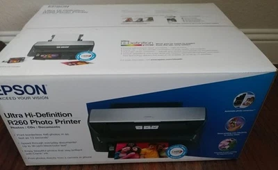 Epson Stylus Photo Ultra Hi-Definition R260 Digital Inkjet Printer NEW - Image 1 of 2