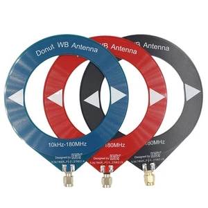 SI4732 Przenośne radio 0,5-108 MHz LSB USB AM FM Mini Radio Donut WB Antena - Zdjęcie 1 z 21