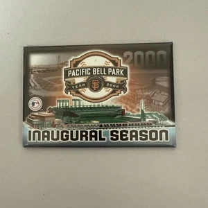 Vintage 2000 Pacific Bell Park San Francisco Giants Magnet Eröffnungssaison - Bild 1 von 4