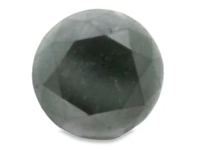 0.60Ct BEST QUALITY ! NATURAL BLACK DIAMOND - VERY CLEAN SURFACE CLARITY - Picture 1 of 7