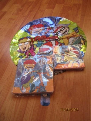 Rocket power Birthday Party Supplies 3pc Lot Designware Multi-color NOS - Image 1 of 4