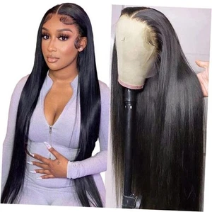 Lace Front Wigs Human Hair Pre Plucked with Baby Hair 200 Density 13x4 HD - Picture 1 of 7