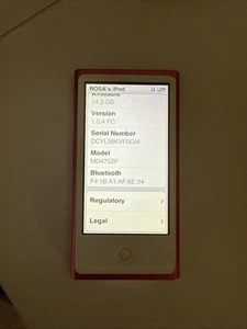 Apple iPod Nano (7th Generation) - 16GB - Pink - A1446 - Picture 1 of 3