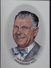 2010-11 ITG ENSHRINED -  HAROLD BALLARD BASE CARD    # 121/175