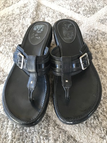 Sandali da donna Cole Haan Nikeair 9B in pelle perizoma argento peltro