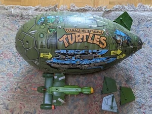 1989 TMNT Blimp Teenage Mutant Ninja Turtles aufblasbares Fahrzeug #1 - Bild 1 von 6