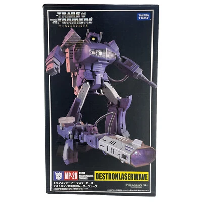 Transformers Masterpiece MP-29 Destron Laserwave Action Figure Takara Open Box - Image 1 of 4