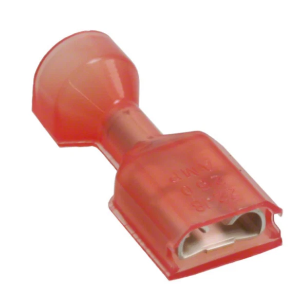 (2000-PACK) TE 2-5202632 0.25" x 0.032" TAPE & REEL INSULATED CONNECTORS *T4 - Image 1 of 2