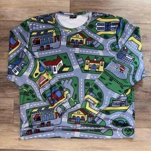 Felpa manica lunga Gettonfleek Roadmap taglia XXL maglia manica lunga - Foto 1 di 5