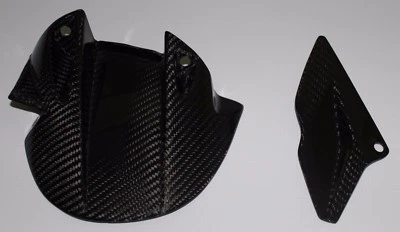 Carbon Fiber Rear Hugger Chain Guard for Aprilia Dorsoduro 750, 900, 1200 08-21 - Image 1 of 4