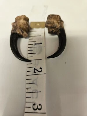 Eagle Hawk Replica Claw Raptor Bird Hard Durable Resin Crafts Native Jewelry - Image 1 of 3