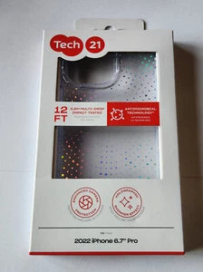 BRAND NEW Tech21 EVO SPARKLE Case for Apple iPhone 14 Pro Max 6.7" - RADIANT - Picture 1 of 5