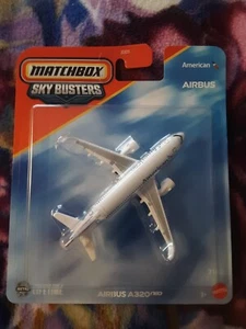 Matchbox Sky Busters Airbus A320 In Original Package Airplane - Picture 1 of 2