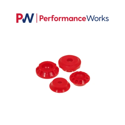 Bujes de amortiguador trasero Prothane 22-902 rojo para Volkswagen Golf y Jetta y Atlas Foto 1 de 4