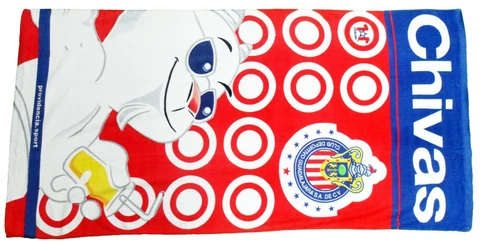 Providencia Unisex Official Chivas Guadalajara 11 Towel Bath Cover