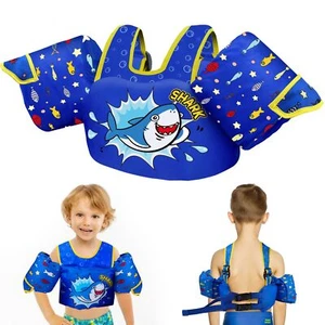 Toddler Swim Vest Kids Swim Vest for 30-50 Pounds Double Security Toddler Lif... - Picture 1 of 7