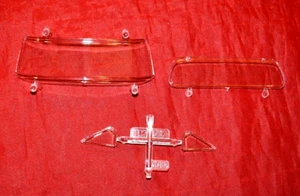 Moebius Models 67-72 Ford Pickup Cab Glass 1/25 - Picture 1 of 1