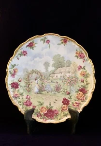 Royal Albert A Celebration of the Old Country Roses Garden Bone China Plate 1986 - Picture 1 of 5