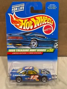 1999 Hot Wheels #930 Treasure Hunt Serie 2/12 T-Bird Stocker Azul W/ Cromo 5 Sp - Imagen 1 de 1