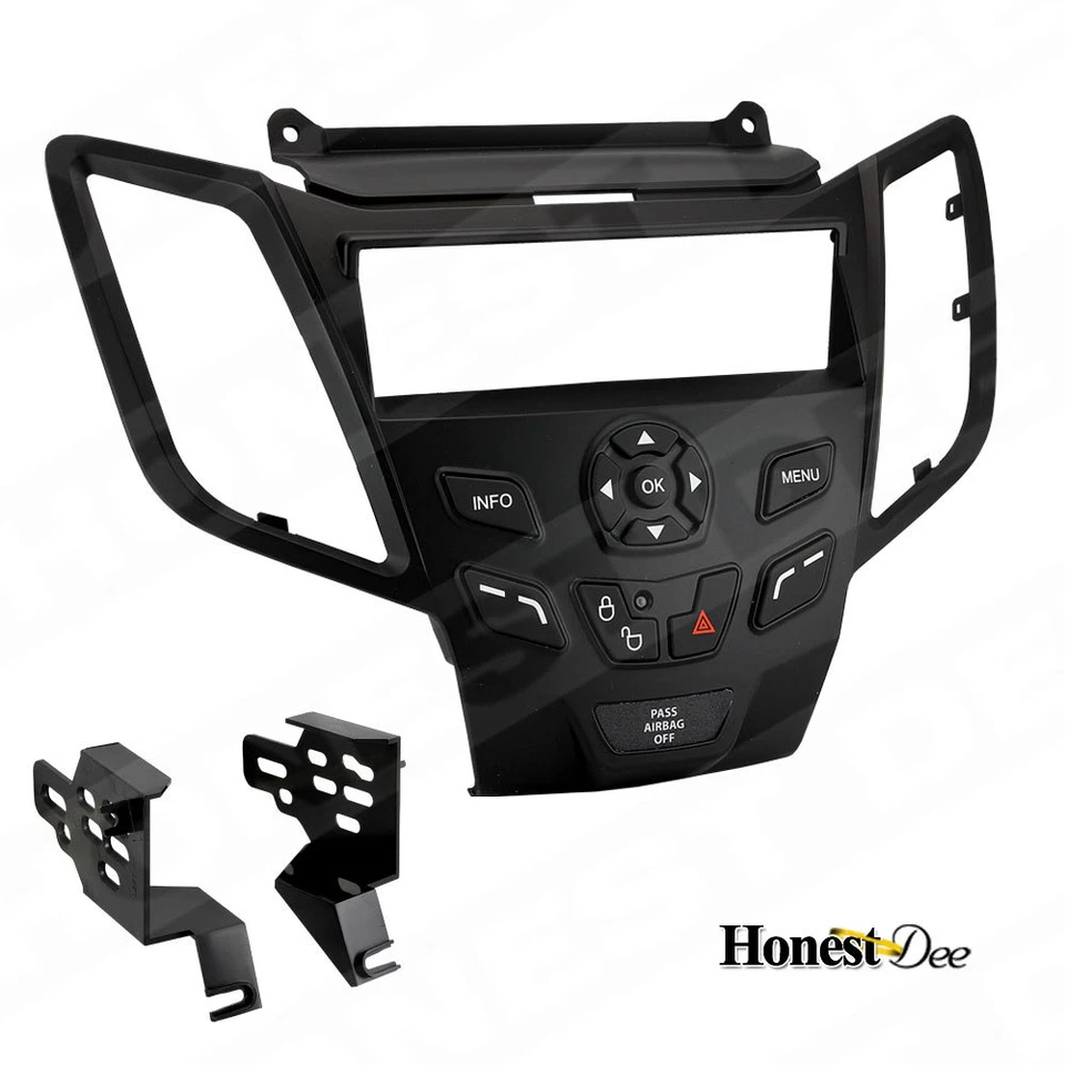 Kit de tablero de instalación de radio DIN única estéreo de auto Metra 99-5825B para Ford Fiesta Foto 1 de 1