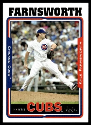 2005 Topps Kyle Farnsworth Chicago Cubs #132 - Image 1 of 2