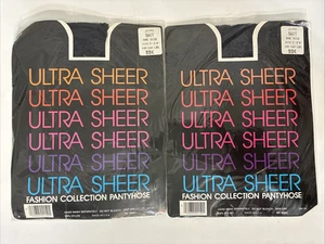Pantimedias Colección Moda Ultra Transparente Azul Marino Talla Única 100-160 Lbs De Colección - Imagen 1 de 3