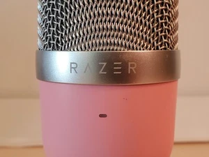 RAZER Seiren Quartz Pink Condenser Microphone. Portable USB connection, adjustab - Picture 1 of 8