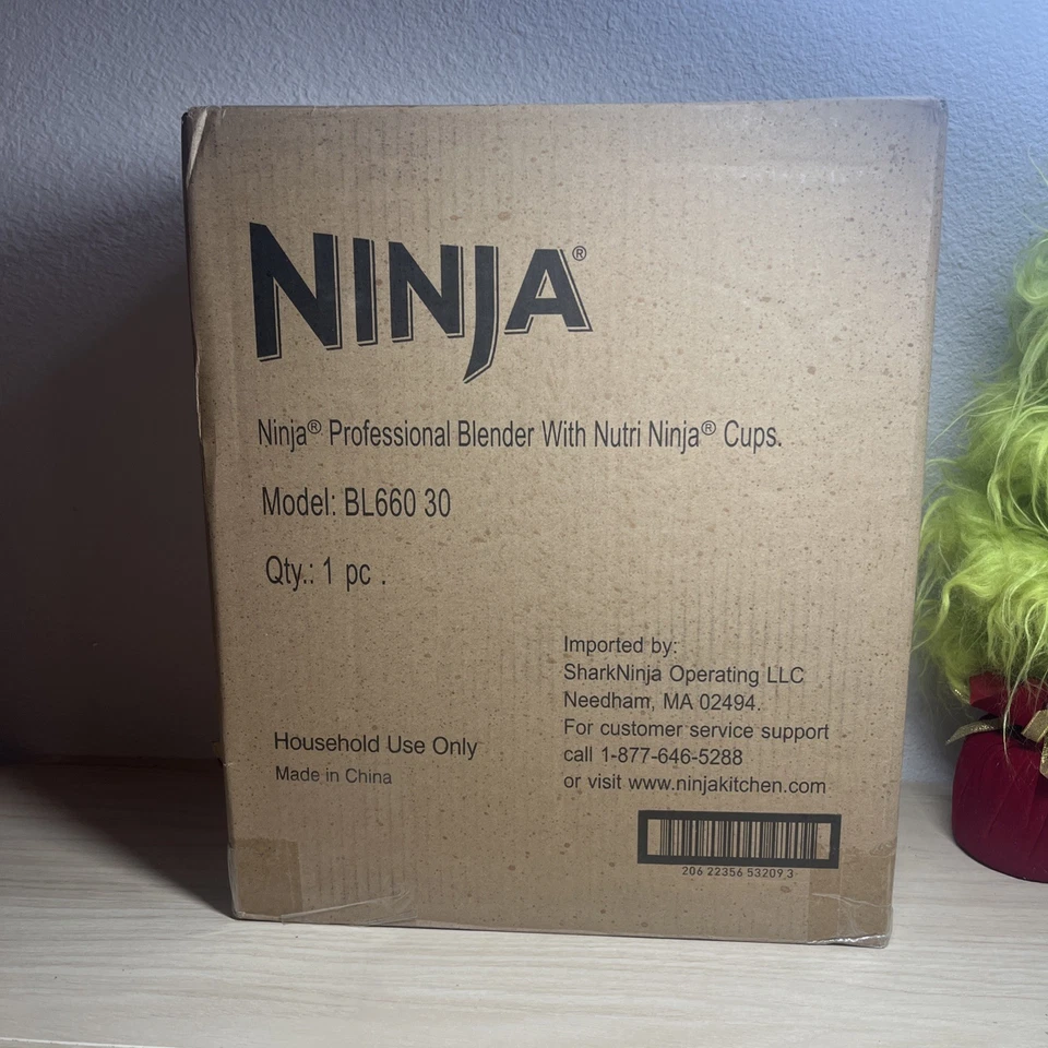 Ninja BL660 Professional Blender with Single Serve Cups