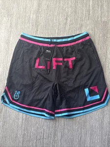 Deuce Corto Uomo Grande Basket Maglia Spell Out Anca Pace Festa Palestra Core - Foto 1 di 10