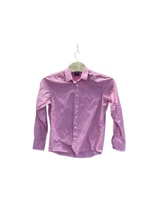 Untuckit Large (L) Slim Fit rot-weiß kariert mit Gingham-Karo - Bild 1 von 3