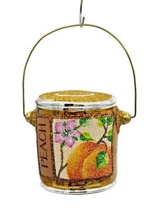 Patricia Breen Colourful Quarts Peach Paint Can Art Spring Christmas Ornament - Picture 1 of 6