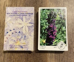 A New Perception New Zealand Flower Essences 72 Photo Cards Healing Tarot Oracle - Picture 1 of 4