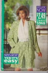 5968 BUTTERICK See & Sew - GIACCA & TUTA - Taglia 18/20/22 B 40-44" - Foto 1 di 2