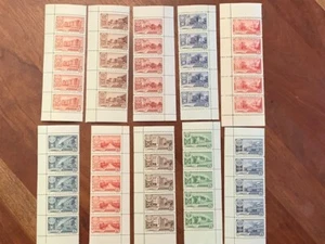 Russia, Sc# 1960 SC 2326-2335 MNH strips of 5 Mint Never Hinged Perfect!!! - Picture 1 of 6