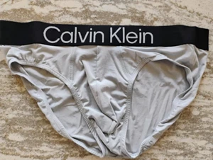 Calvin Klein Micro Bold Logo Men's Hip Brief Underwear Medium MINT FREESHIP! - Picture 1 of 1