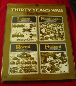 SPI 1976 - THIRTY YEARS WAR Quadgame - Lutzen, Freiburg +++ (PUN) BONUS++ - Picture 1 of 11