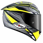 Suomy SR-GP On Board Helmet - Matte Grey/Yellow Fluo - Small