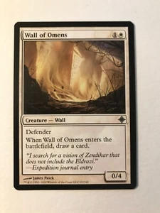 WALL OF OMENS Rise of the Eldrazi MTG Magic the Gathering LP - Picture 1 of 1