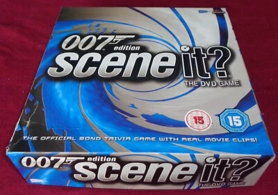 2004 Mattel Scene It? 007 Edition James Bond DVD Trivia Game - Contents Sealed - Image 1 of 4